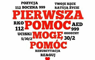 Zdjęcie do ZAJĘCIA Z ZAKRESU UDZIELANIA PIERWSZEJ POMOCY