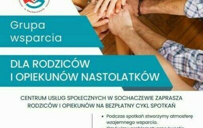 Zdjęcie do GRUPA WSPARCIA DLA RODZIC&Oacute;W