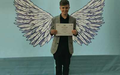 Zdjęcie do LAUREAT PRZEDMIOTOWEGO KONKURSU MKO Z JĘZYKA NIEMIECKIEGO
